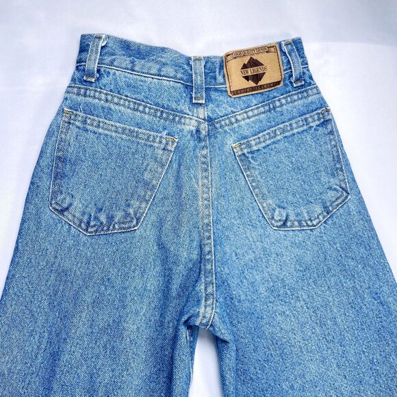Vintage New Legends Light Wash High Waist Denim Jeans Fits 6 - 8 / 11S - Picture 7 of 10